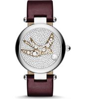 Horlogeband Marc by Marc Jacobs MJ1488 Leder Bordeaux 18mm
