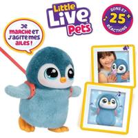 My Little Penguin - MOOSE TOYS - LITTLE LIVE PETS - Interactieve elektronische pinguïn met accessoires