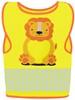 Korntex KX119K Children's Safety Vest Funtastic Wildlife CO² Neutral - Lion Yellow - XS (3-6 years)