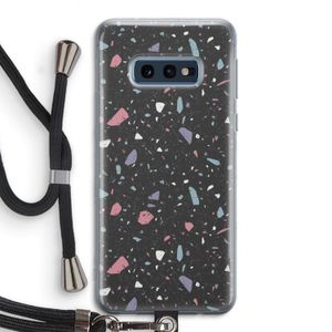 Terrazzo N°16: Samsung Galaxy S10e Transparant Hoesje met koord