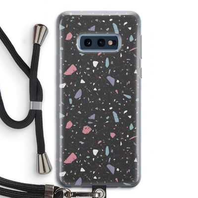 Terrazzo N°16: Samsung Galaxy S10e Transparant Hoesje met koord