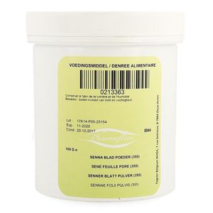 Senna Blad Poeder 100g Fag