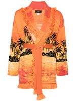 Alanui cardigan Keralda imprimé - Orange