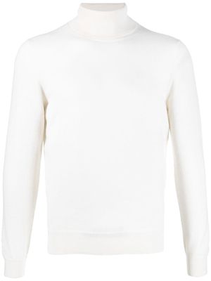 Malo pull en cachemire à col roulé - Tons neutres