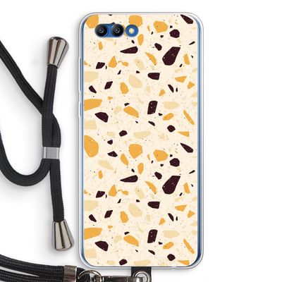 Terrazzo N°13: Honor 10 Transparant Hoesje met koord