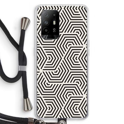 Magic pattern: Oppo A95 5G Transparant Hoesje met koord