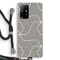 Magic pattern: Oppo A95 5G Transparant Hoesje met koord