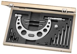 Facom buitenmicrometer met verlengstift, 1/100 mm nauwkeurig - 807C