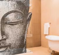 Buddha badkamer sticker