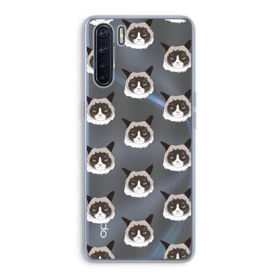 It's a Purrr Case: Oppo A91 Transparant Hoesje