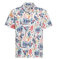 King Kerosin Paris Shirt Off White -L