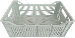 Marwi Urban proof fietskrat kunststof | gerecycled polypropeen | frosty green |