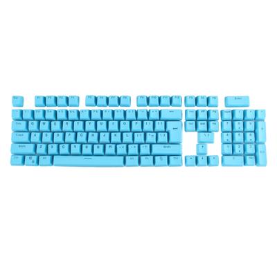 104 toetsen Double Shot PBT Backlit toetsdoppen uit voor mechanische toetsenbord(blauw)