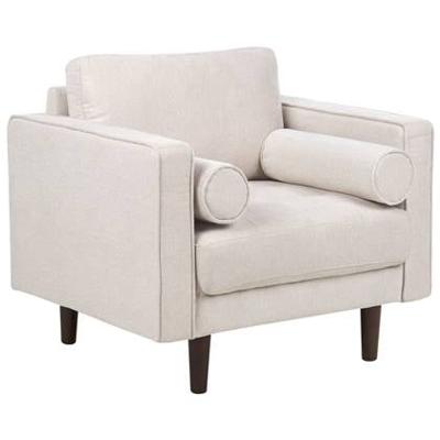 Beliani - NURMO - Fauteuil - Beige - Polyester