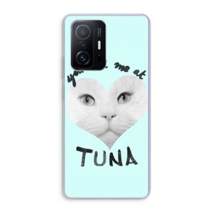 You had me at tuna: Xiaomi 11T Pro Transparant Hoesje