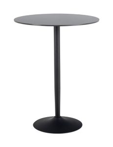 Bendt Ronde Bartafel / Statafel Tempest Keramiek 80cm, Kleur Zwart