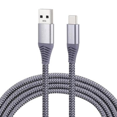 1.8 m nylon Gevlochten snoer USB naar type-C Data Sync laadkabel met 110 koperen draden ondersteuning snel opladen voor Galaxy Huawei Xiaomi LG