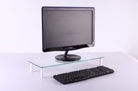 Neomounts NS-MONITOR-10 Desktop accessoire Transparant - thumbnail