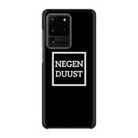 Negenduust black: Volledig geprint Samsung Galaxy S20 Ultra Hoesje
