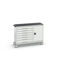 Bott Verso Montagewagen | 7 Lades | 1 Deur | Afrolrand | RAL 7035 - 16927158.16 Bott Verso Montagewagen | 7 Lades | 1 Deur | Afrolrand | RAL 7035 - 16927158.16