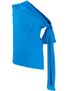 Roland Mouret blouse Ozora à design asymétrique - Bleu