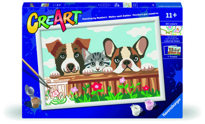 Ravensburger CreArt Cat and Dogs