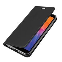 Dux Ducis Skin Pro Huawei Y5p, Honor 9S Flip Case - Zwart