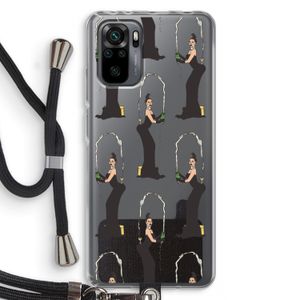Pop Some Kim: Xiaomi Redmi Note 10 Pro Transparant Hoesje met koord
