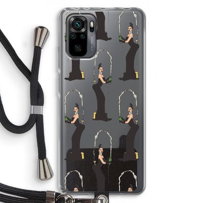 Pop Some Kim: Xiaomi Redmi Note 10 Pro Transparant Hoesje met koord
