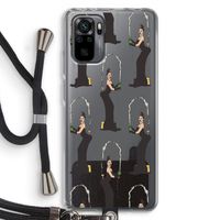Pop Some Kim: Xiaomi Redmi Note 10 Pro Transparant Hoesje met koord