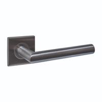 Intersteel Deurkruk Q 04 op rozet verdekt 53x53x6mm PVD Antraciet Intersteel Deurkruk Q 04 op rozet verdekt 53x53x6mm PVD Antraciet