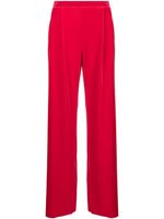 Amazuìn pantalon en velours à coupe droite - Rouge - thumbnail