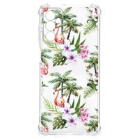 Samsung Galaxy M13 4G | M23 Case Anti-shock Flamingo Palms