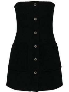 Gucci Interlocking-G-buttons mini dress - Noir