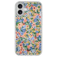 iPhone 16 hybride hoesje - Blue gardens