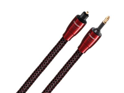 AudioQuest Cinnamon Optical Optische kabel (Toslink) Full - 3.5mm Plug 16 meter AudioQuest Cinnamon Optical Optische kabel (Toslink) Full - 3.5mm Plug 16 meter
