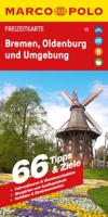 Wegenkaart - landkaart 10 Marco Polo Freizeitkarte Bremen - Oldenburg und Umgebung | MairDumont
