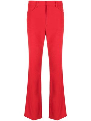 Zadig&Voltaire pantalon Pistol à coupe droite - Rouge