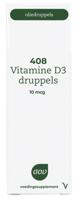 408 Vitamine D3 druppels 10mcg 25 Milliliter