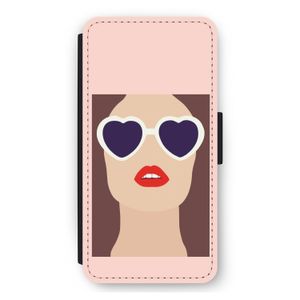 Red lips: iPhone 12 Pro Max Flip Hoesje