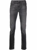 7 For All Mankind jean slim à taille basse - Gris - thumbnail