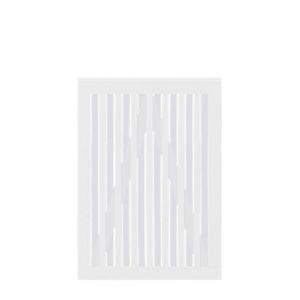 Wit Houten Tuinpoort Nagano 100 x 140 CM
