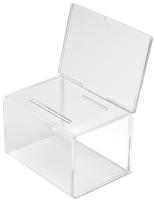 Deflecto ideeënbus met folderhouder, ft 20,5 x 13,5 x 16,5 cm