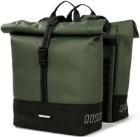 UrbanProof Urbanproof rolltop dubbele fietstas 38 liter groen - thumbnail