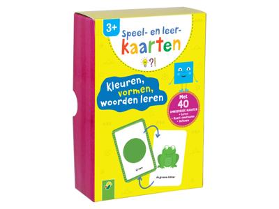 Leerkaartenspel (Kleuren, vormen en woorden leren)