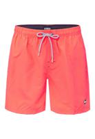 Happy Shorts Happy Shorts Heren Zwemshort Effen Neon Rood