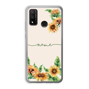 Zonnebloemen: Huawei P Smart (2020) Transparant Hoesje