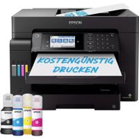 Epson EcoTank ET-16605 Multifunctionele printer Inkjet Kleur A3+ Printen, scannen, kopiëren, faxen Inktbijvulsysteem, USB, WiFi