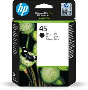 HP Inktcartridge 45 Origineel Zwart 51645AE Inkt