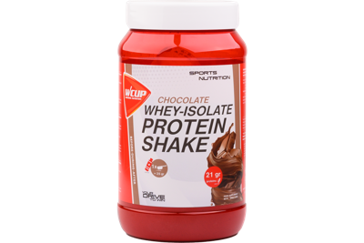 Wcup - whey isolate protein shake chocolade 600 gram